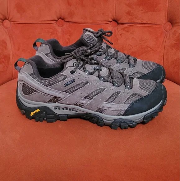 Merrell Shoes Merrell Mens Moab Waterproof Hiking Shoes Soft